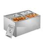 Imagem de Buffet Refrigerado Pista Fria 4 cubas 1/2 65mm ZPBFR04