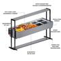 Imagem de Buffet Térmico Aquecido 10 Cubas com Tampa 127v BF1011