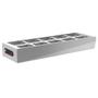Imagem de Buffet Térmico de Mesa Saro Inox 10 Cubas com Tampa 220V BFM1022