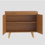 Imagem de Buffet Uno com 2 Portas larg. 1.01m Mel/Off White Viero