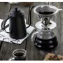 Imagem de Bule Bico Fino Aço Inox Cor Preto 700ml Mimo Style Gooseneck Café Barista