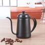 Imagem de Bule Bico Fino Aço Inox Cor Preto 700ml Mimo Style Gooseneck Café Barista