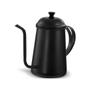 Imagem de Bule bico fino em aço inox com alça dupla black 700ml mimo