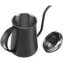 Imagem de Bule Black Preto com Tampa Bico Fino Alça Ergonômica 700ml Mimo Style