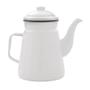 Imagem de Bule Café Chá Retrô Ferro Esmaltado 1L Mimo Style Branco