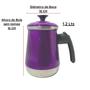 Imagem de Bule Com Mancebo Suporte 1,2L Coador De Café colorido Retro em Alumínio Mariquinha Cafeteira C Caixa