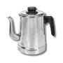 Imagem de Bule de aluminio n6 para cafe e cha de 800ml com bico