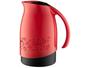 Imagem de Bule de Chá e Café Térmico Vermelho - com Filtro de Café 700ml Sanremo Cuidar