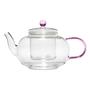 Imagem de Bule de Chá Paris Hilton Glass - 1,2L Rosa com Infusor Removível