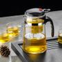 Imagem de Bule de Vidro Borosilicato - Resistente ao Calor, para Chá Puer, com Infusor