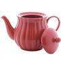 Imagem de Bule em Porcelana Pétala 950ml Vermelho Matt 