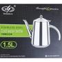 Imagem de Bule Inox Chaleira Ideal Para Chá Café 1,5lts