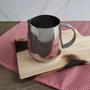 Imagem de Bule Inox Com Alça Lyr Barista 550ml Para Café Chá Leite Mesa Servrir Aço Inoxidável Jarra