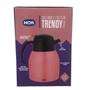 Imagem de Bule Mor Inox Com Gatilho Trendy 1,2L - Pêssego Coral
