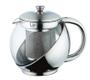 Imagem de Bule Para Chá Com Filtro Inox 700 Ml Inox E Vidro