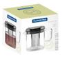 Imagem de Bule para cha em vidro e aco inox com infusor 600 ml tramontina