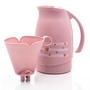 Imagem de Bule Térmico Rosa 700ml Sanremo Filtro Café Ampola Vidro