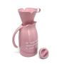 Imagem de Bule Térmico Rosa 700Ml Sanremo Filtro Café Ampola Vidro