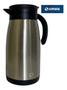 Imagem de Bule Térmico Soprano 1 Litro Aço Inox Com Gatilho Prateado