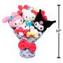 Imagem de Buquê de 30cm com 3 Pelúcias Removíveis - Hello Kitty