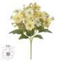 Imagem de BUQUE DE FLORES MARGARIDA X15 AMARELO OUTONO CREME 25cm