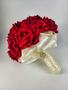 Imagem de Buquê De Noiva Rosas Vermelhas Com Pérolas Casamento Flores