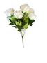 Imagem de Buquê De Rosa Grande Artificial Com 9 Flores YT009