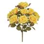 Imagem de Buque rosa diana 9 botoes amarelo outono claro 40cm