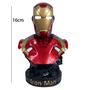 Imagem de Busto de Resina Homem de Ferro e Pantera Negra (16cm) - Marvel Avengers