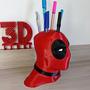 Imagem de Busto Deadpool Porta Canetas - 15cm