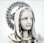 Imagem de Busto Sagrado Coração de Maria Mármore 25 cm Flor