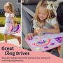 Imagem de Busy Board PUTSKA Unicorn para menina de 3 anos com brinquedos sensoriais