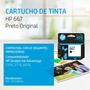 Imagem de C a r t u c h o  O r i g i n a l  H P  6 6 7  P r e t o 1 2 0 0, 2 3 0 0, 2 7 0 0
