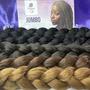 Imagem de Cab sint simone hair jumbo braid green