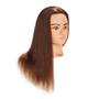 Imagem de Cabeça de Manequim Hairingrid com Cabelo Humano 100% - 20-22 Polegadas - Castanho Escuro