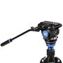 Imagem de Cabeça de Vídeo Benro S4 PRO Flat Base Fluid - Suporte até 4kg com Braço Panorâmico