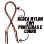 Imagem de Cabeçada Vaquejada Completa Par De Rédea