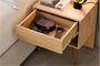 Imagem de Cabeceira Box Zara Hanover Casal e Queen Extensível com Mesa de Cabeceira e Capitonê - Robel
