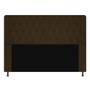 Imagem de Cabeceira Brenda Para Cama Box King Size 195cm com Capitonê Suede - Ecotec Decor