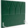 Imagem de Cabeceira Cama Box Casal 140 cm Aurora W01 Facto Verde Musgo - Lyam Decor