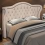 Imagem de Cabeceira Cama Box Casal 140 cm P05 Lisboa Linho Creme - Lyam Decor