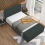 Imagem de Cabeceira Cama Box Casal 140 cm Roma W01 Suede Verde Musgo - Lyam