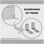Imagem de Cabeceira Cama Box Casal 140cm Cristal Bege