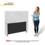 Imagem de Cabeceira Cama Box Casal King Size Mali 195cm Corano Branco - Desk Design