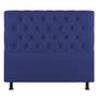 Imagem de Cabeceira Cama Box Casal Nice 140cm Suede Azul - Abmaza