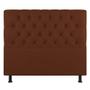 Imagem de Cabeceira Cama Box Casal Nice 140cm Suede Terracota - Desk Design