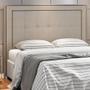 Imagem de Cabeceira Cama Box Casal Queen 160 cm P05 Atenas Linho Creme - Lyam Decor