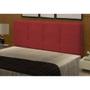 Imagem de Cabeceira Cama Box Casal Queen 160cm London Vermelho