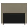 Imagem de Cabeceira Cama Box Casal Queen Size Ferrara 160cm Suede Bege - Desk Design