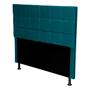 Imagem de Cabeceira Cama Box King Size Londres 1,90 Suede Azul